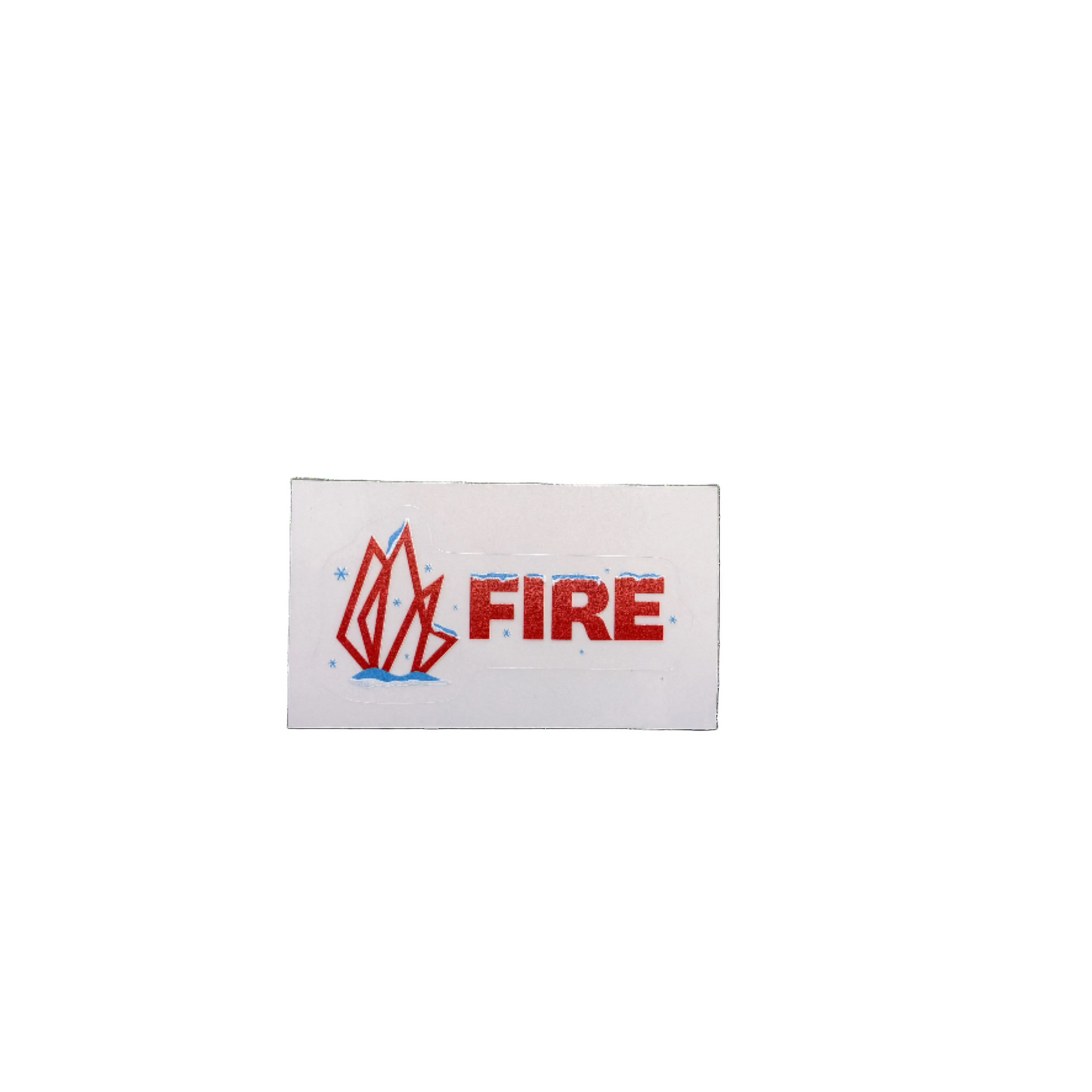 FIRE Winter Sticker