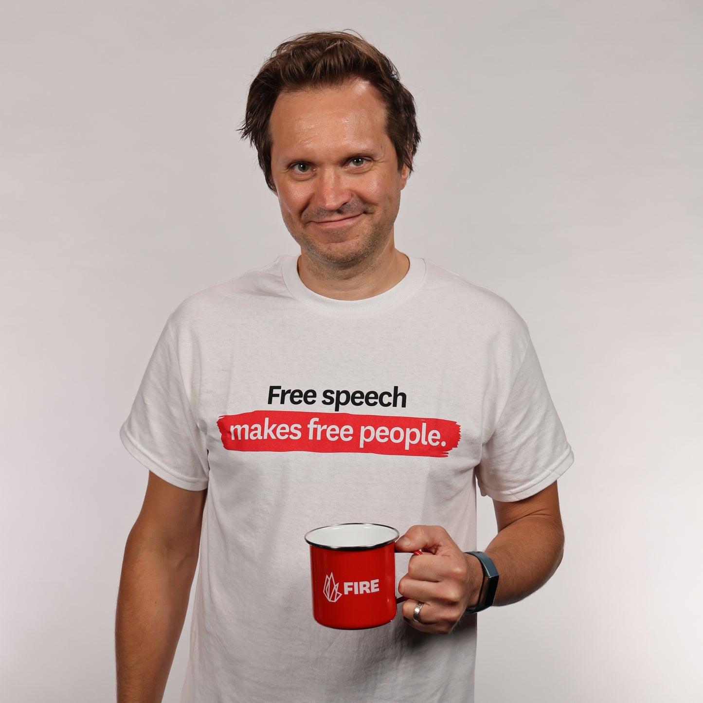 FIRE Branded Enamel Campfire Mug