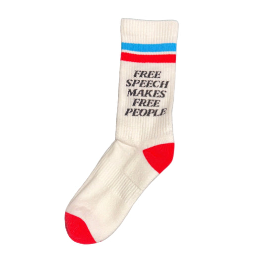 Free Speech Makes Free People Socks