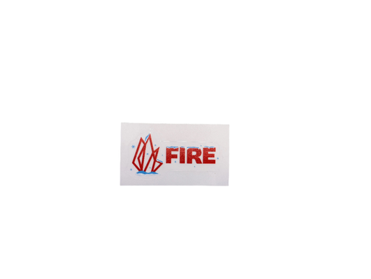 FIRE Holiday Sticker