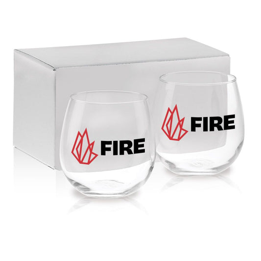 Stemless Red Wine Gift Set